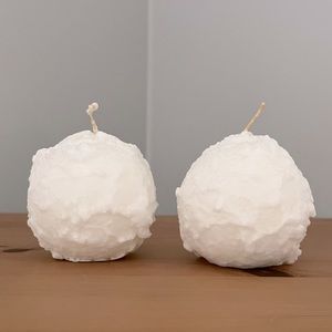 Snowball Candles